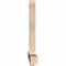 Ekena Millwork Eugene Smooth Timber Gable Bracket, Douglas Fir, 72"W x 33"H x 3 1/2"D x 3 1/2"F, 11/12 Pitch GBW072X33X0404EUG00SDF - alternate 4